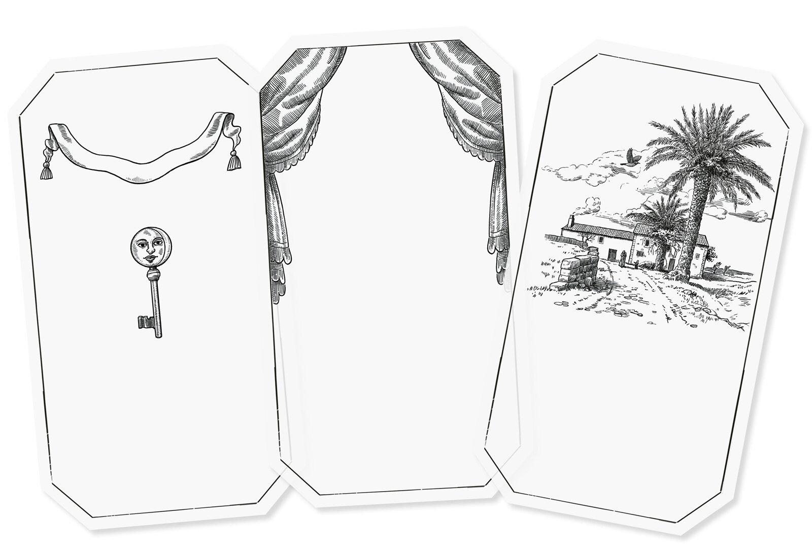 Oculus-illustration-arquinesia-parfum-verpackungsdesign-vintage-karten-memories
