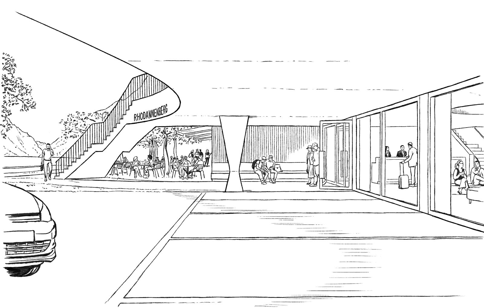 oculus-illustration-architektur-visualisierung-zeichnung-kitarchitects-hotel-rhodannenberg-lobby