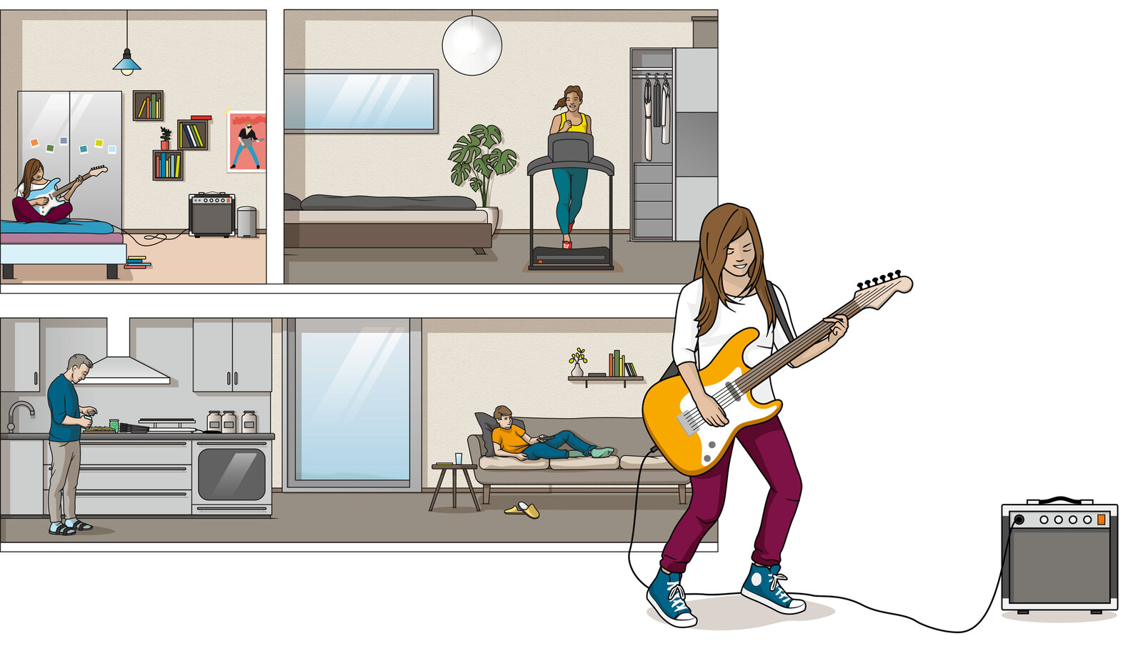 oculus-illustration-bkw-corporateillustration-vektor-energie-gitarre