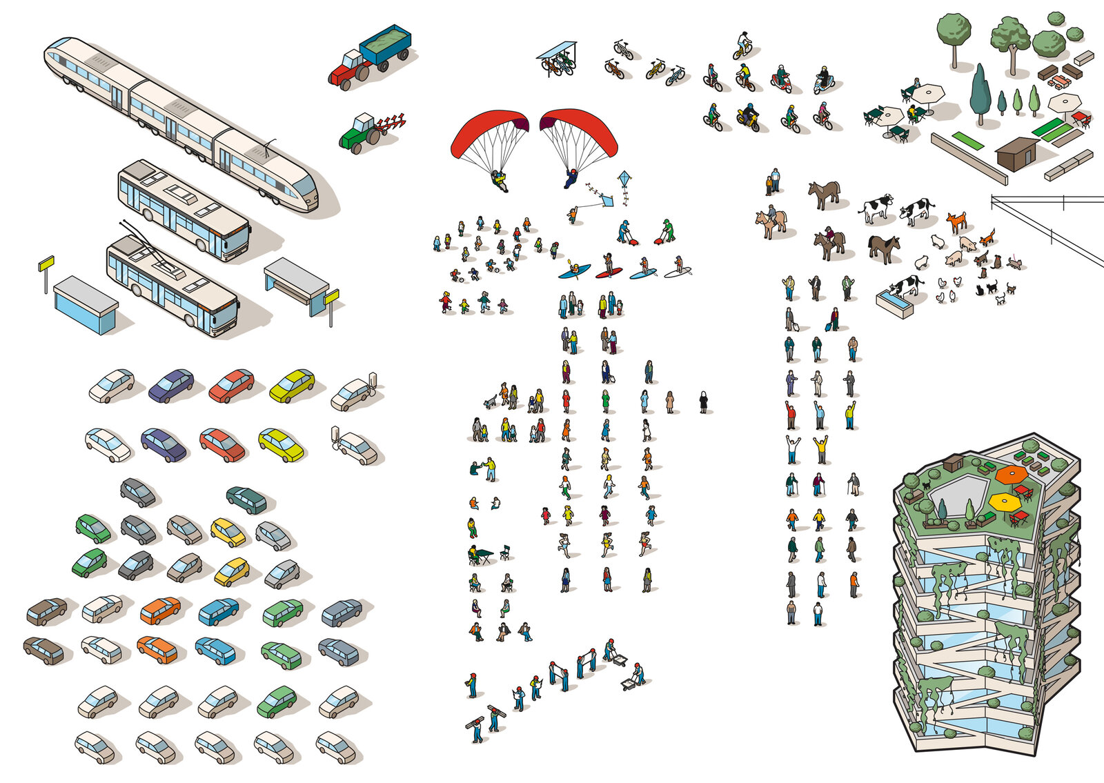 oculus-illustration-bkw-corporateillustration-vektor-isometrie-vektor-wimmelbild-figuren