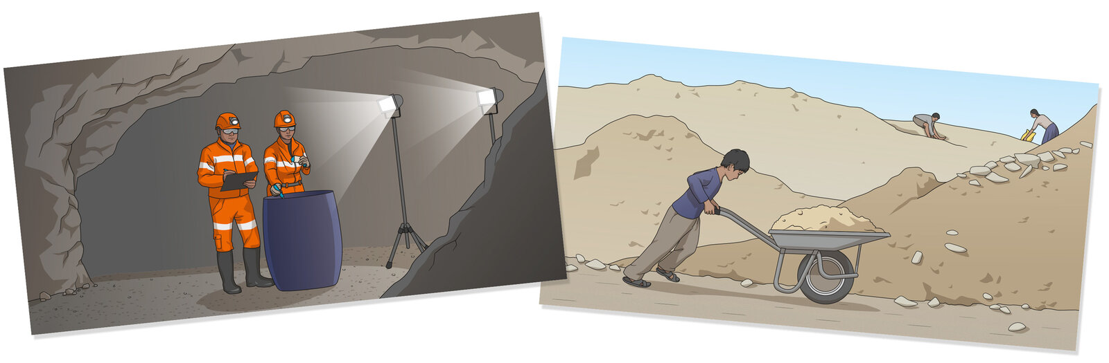 oculus-illustration-bkw-corporateillustration-vektor-lieferketten-memory-1-rohstoffgewinnung
