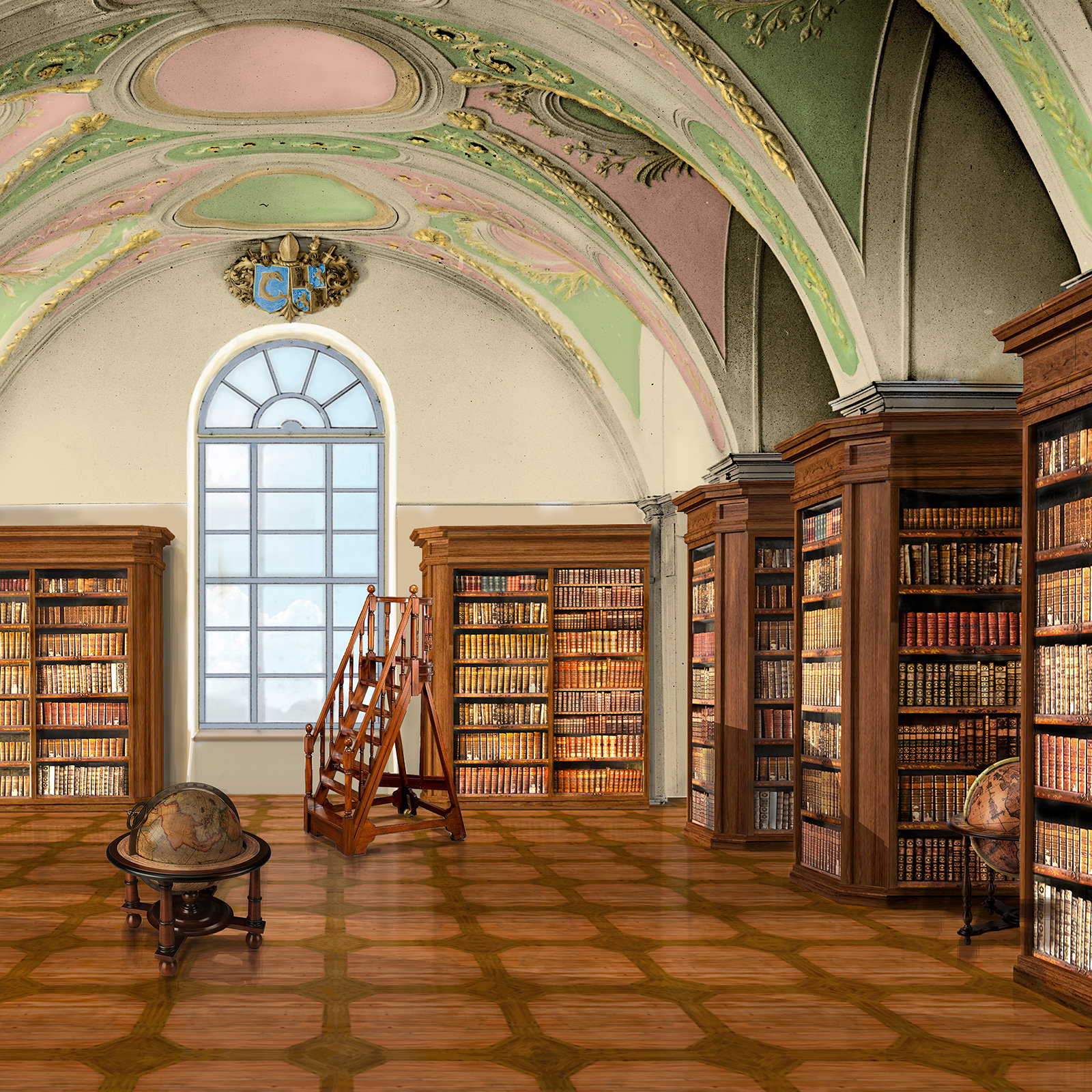 Bibliothek Kloster Rheinau 