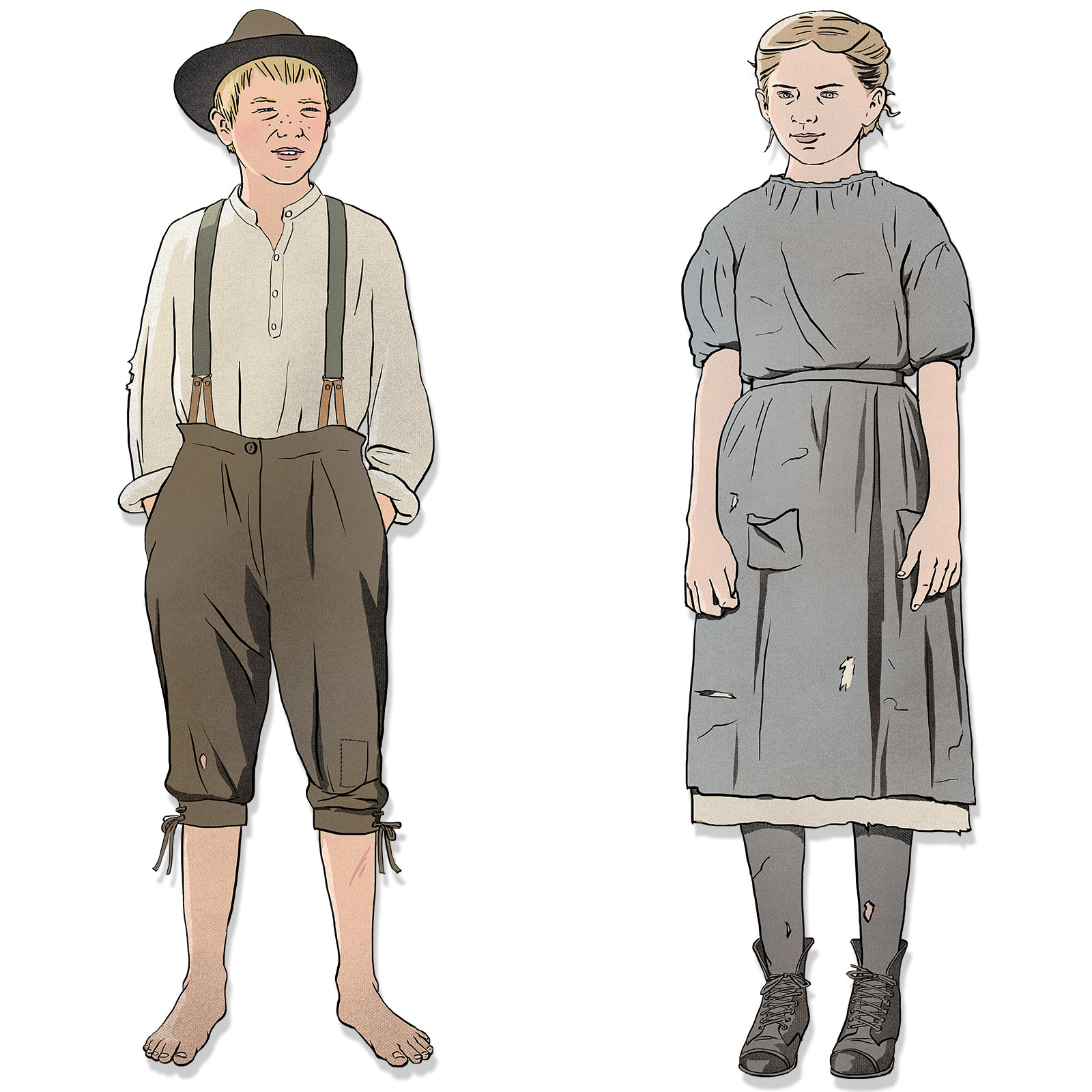 Figuren aus 3 Jahrhunderten