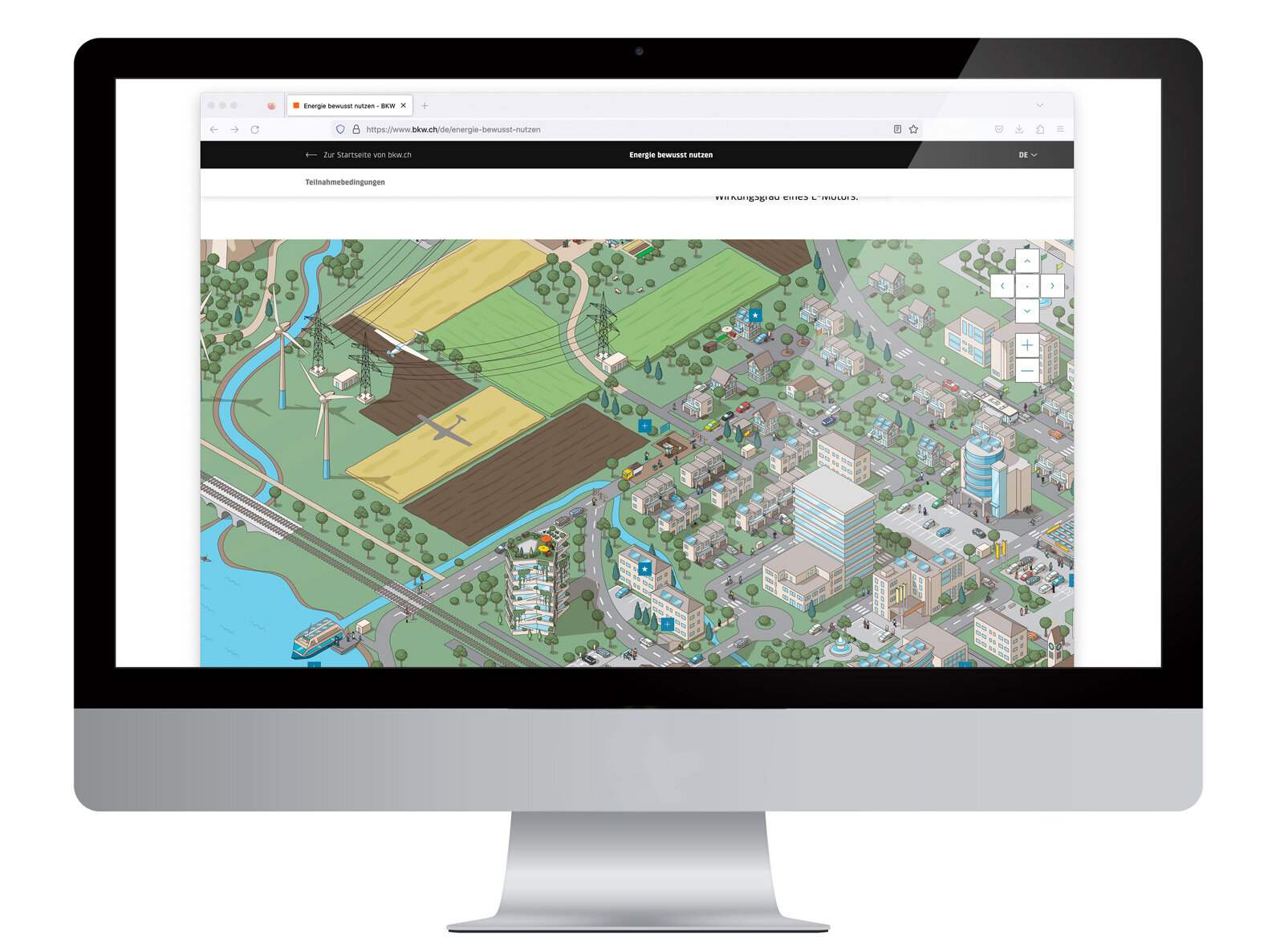 oculus-illustration-karte-bkw-corporateillustration-vektor-mobilitaet-screen