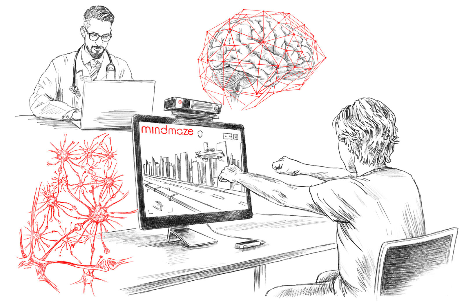 oculus-illustration-serv-mindmaze-firmenportrait