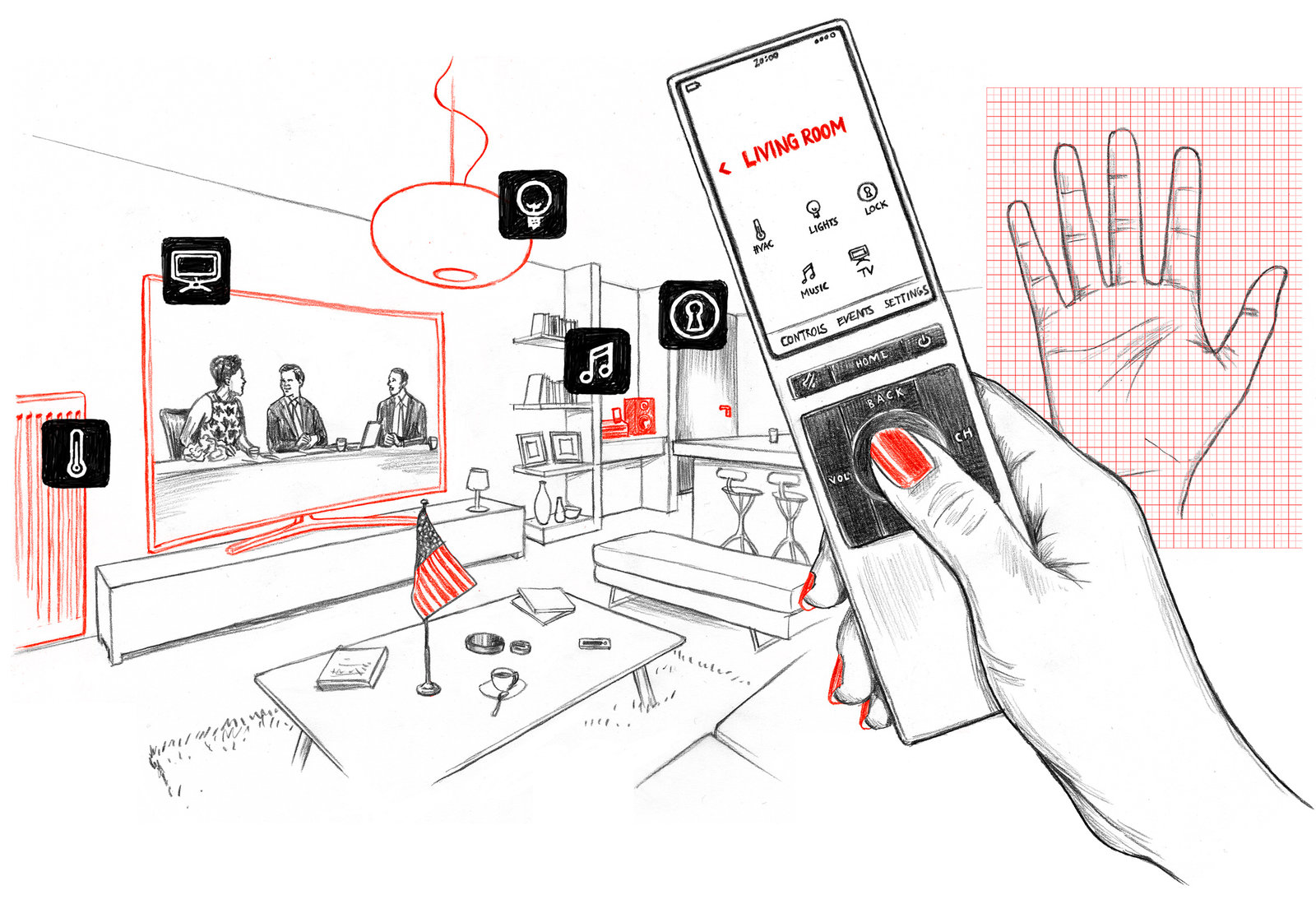 oculus-illustration-serv-neeo-smarthome-firmenportrait