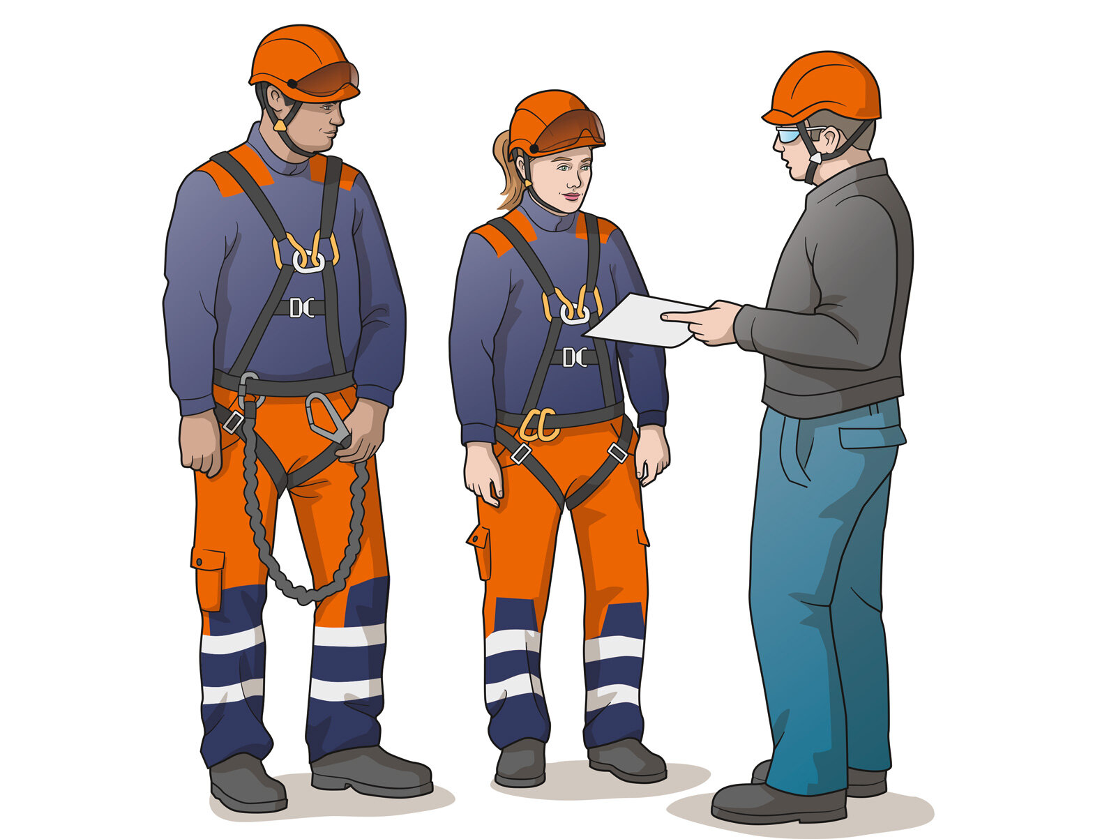 oculus-illustration-vektor-bkw-elearning-verhaltenscodex-schutzkleidung