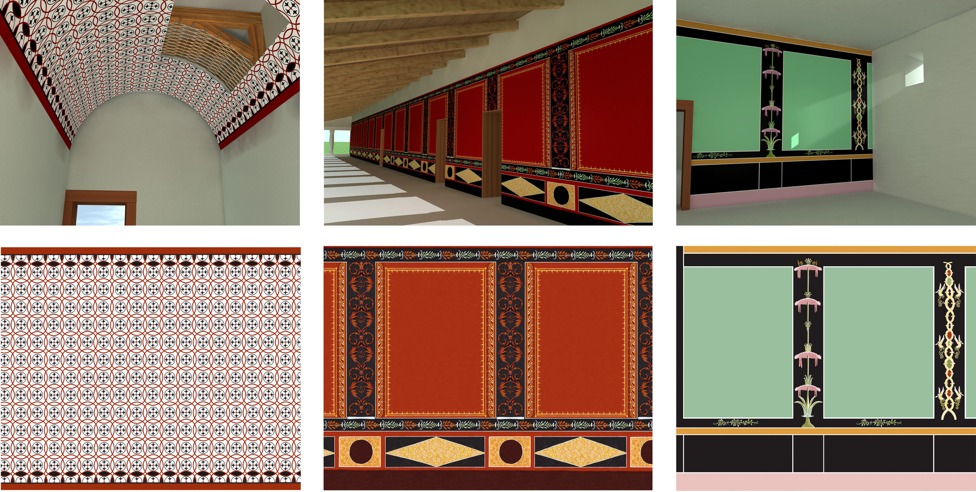 Oculus-illustration-roemisches-landleben-wetzikon-wandmalerei-3d-rekonstruktion-portikus-