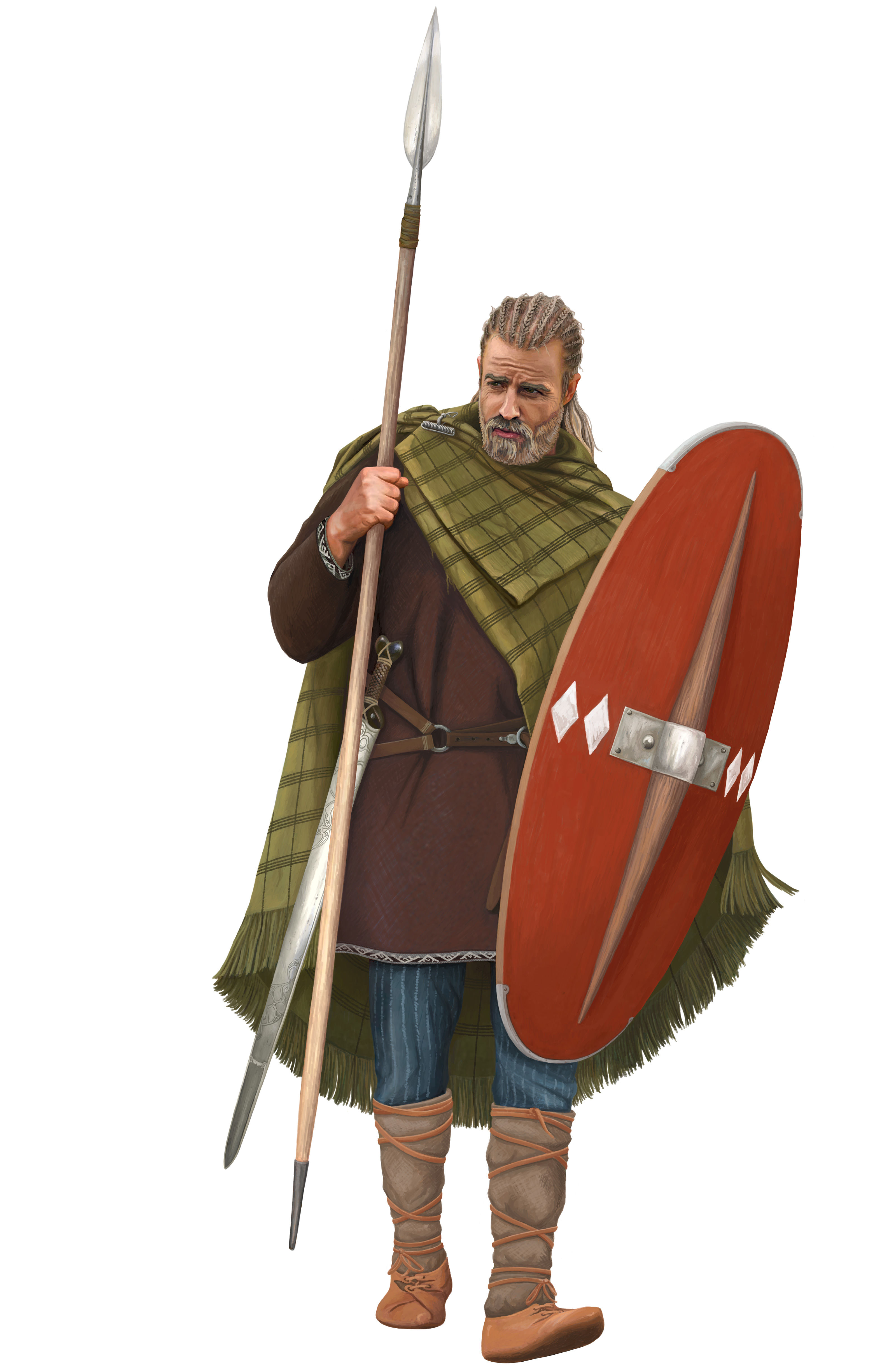 oculus-illustration-archaeologie-kelten-lebensbild-rekonstruktion-krieger