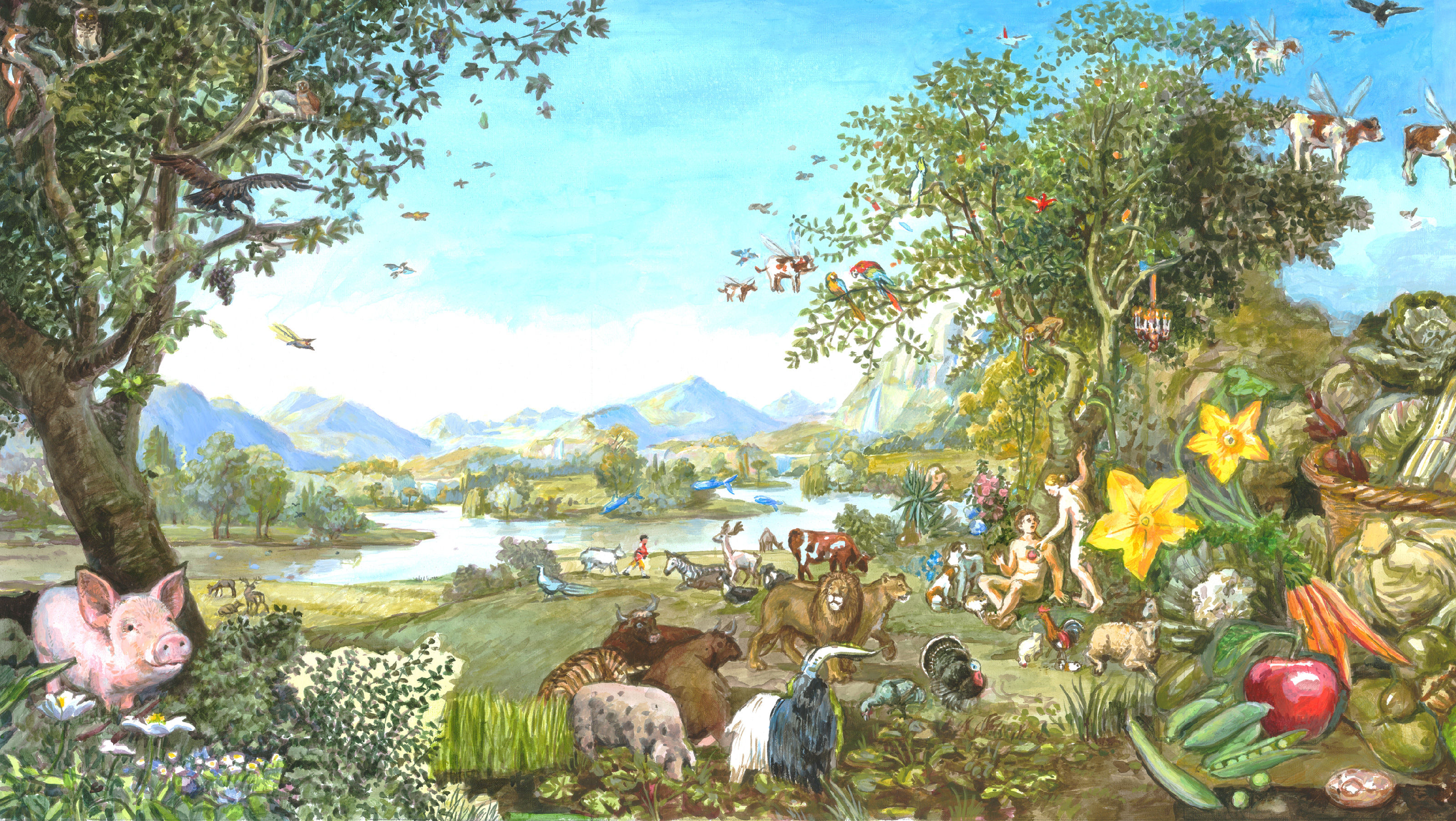 oculus-illustration-coop-visionen-nachhaltigkeit-gemaelde-schwein