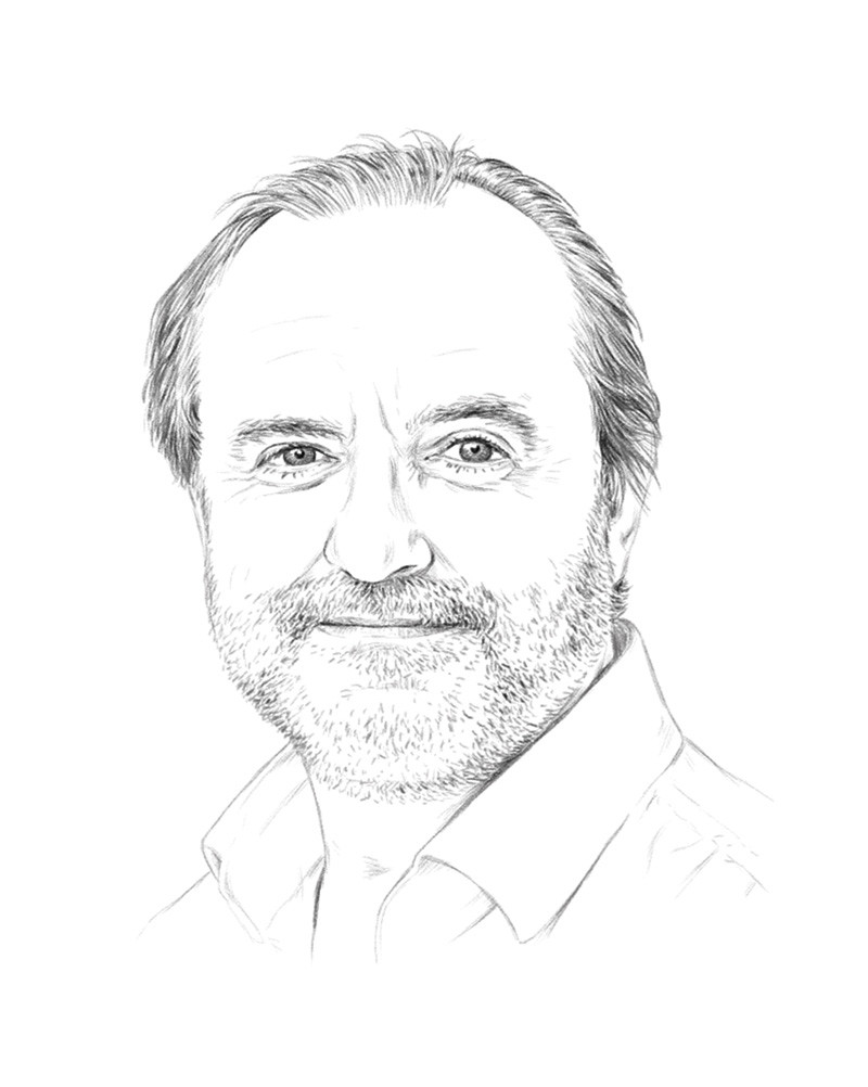 oculus-illustration-editorial-autorenportrait-peter-schneider-zeichnung