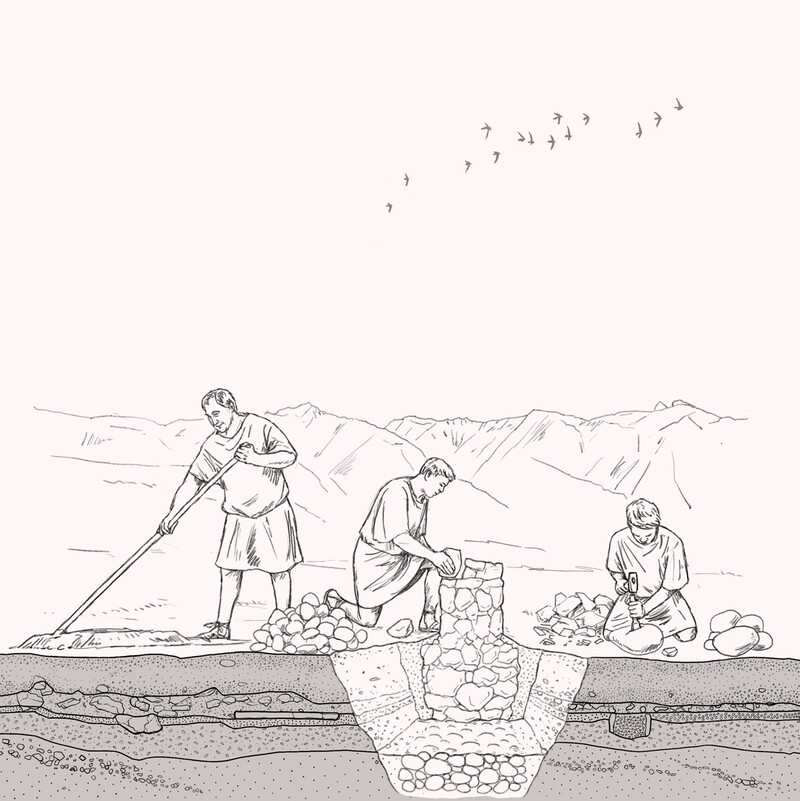 oculus-illustration-musee-romain-epochenbilder-stratigraphie-7-flavische-zeit-3